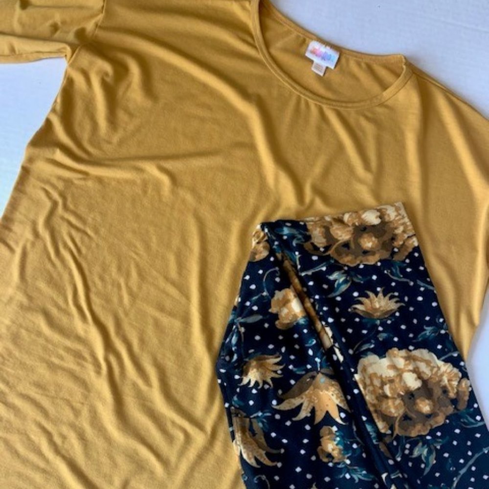 Lularoe Outfit XXS Irma & OS Leggings